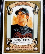 2007 Topps Allen and Ginter San Francisco Giants Team Set w SP+Perez BARRY BONDS