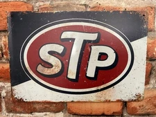 8"x12" Vintage Patina Style STP Advertising Sign FREE SHIPPING!