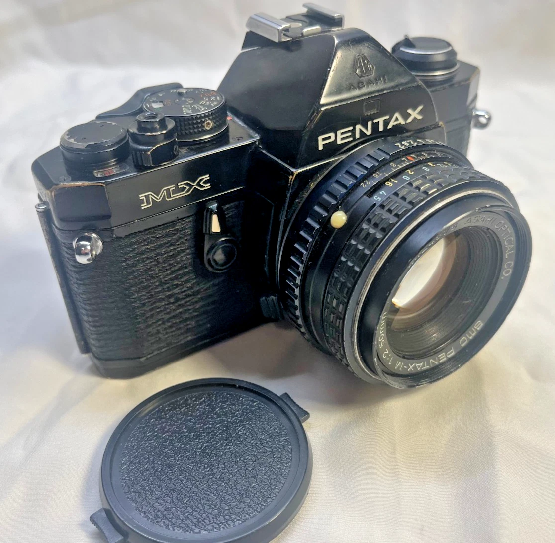 Pentax ME Super + SMC Pentax-A 1:1.7 50mm CLA , NEW SEALS