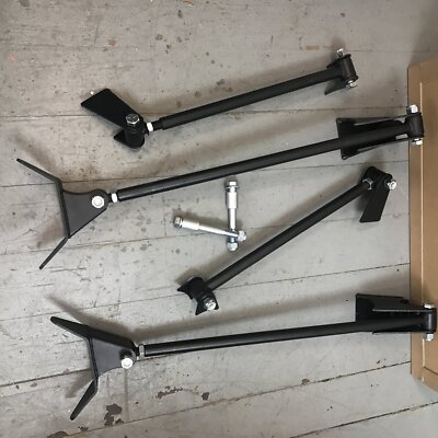Four 4 Link Kit for 1964 - 1973 Mustang fits qa1 shocks Coil Over GT Shelby PRO