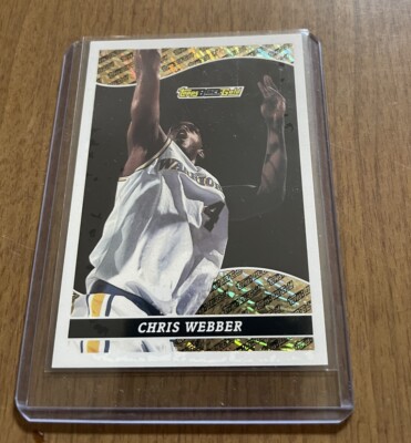 Chris Webber 1994 Topps Black Gold Rookie Card