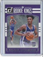 Malachi Richardson 2016-17 Donruss Rookie Kings Basketball Card #19 (C)