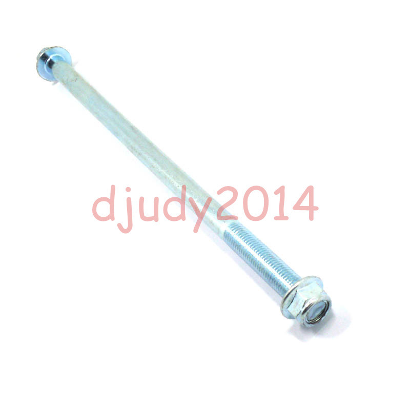 10MM Dirt Pit Bike Swing Arm Axle Spindle Nut Wheel Bearing 210MM 110