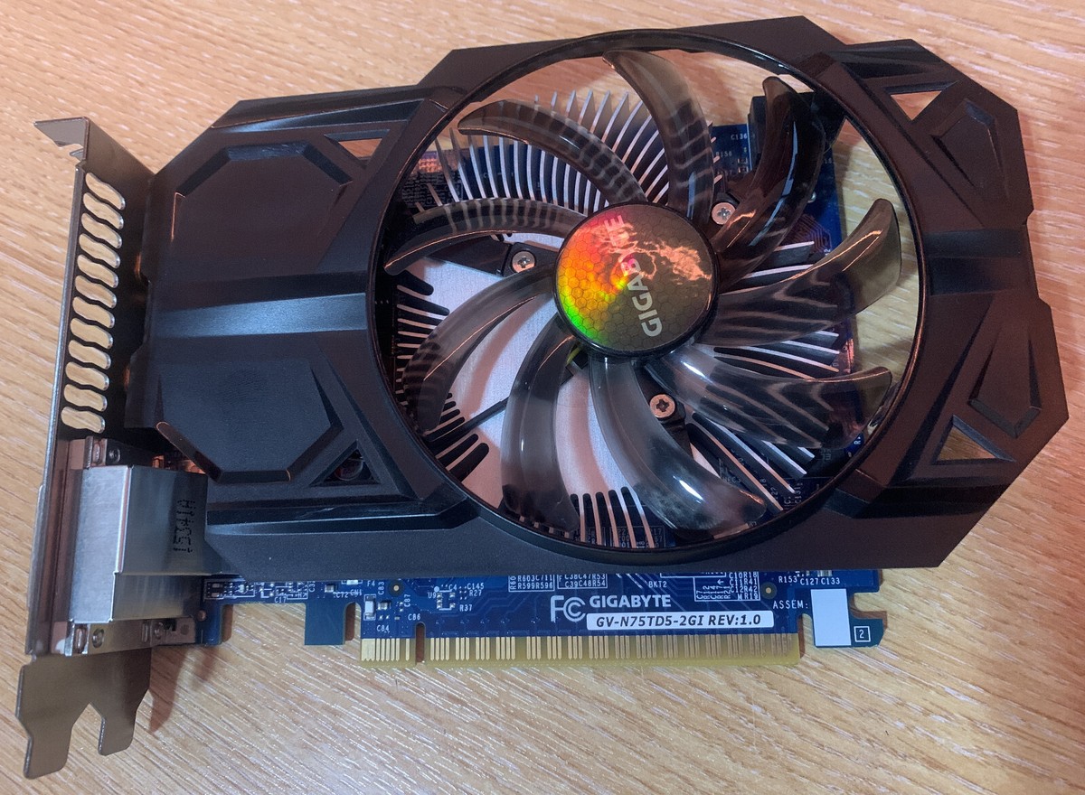 Gigabyte Gtx Nvidia Gtx 750 Ti 2gb Ddr5 Gigabyte Geforce Tarjeta Grafica  Nvidia 750 Gigabyte GeForce GTX