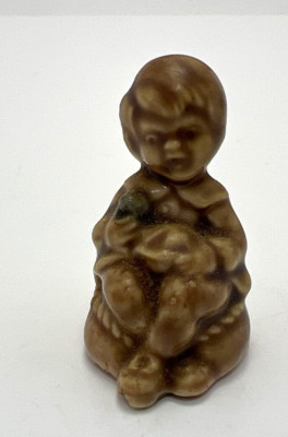 Wade Little Jack Horner Whimsies Red Rose Tea Figurines-Nursery Rhymes Series