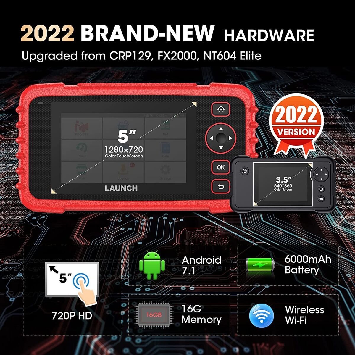 LAUNCH CRP123 OBD2 Scanner 2024 Newest Elite Code Reader  Engine/ABS/SRS/Transmission Car Diagnostic Tool, ABS Code Reader, SRS Scan  Tool, Check Engine