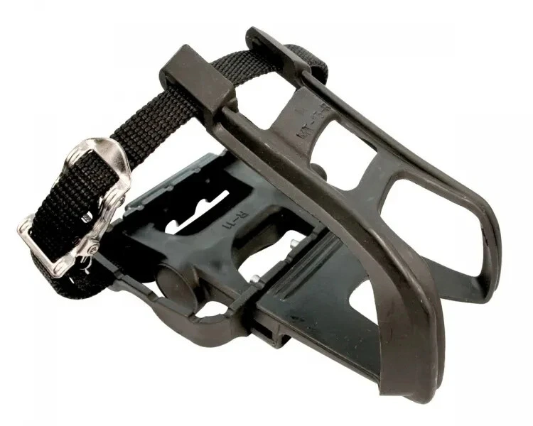 ETC Resin MTB Pedals Inc Toe Clips And Straps 9/16" ( EPE228 ) JP - Image 2 of 2