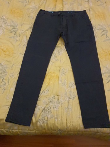 Pantalone GAS uomo taglia W36 L32 cotone blu scuro | eBay