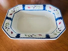 Adams Lancaster English Ironstone Vegtable Serving Bowl 9.5" x 7”