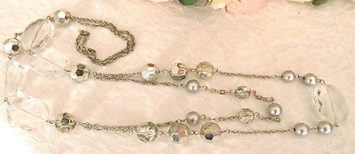 Ladies Romantic Crystal Necklace new