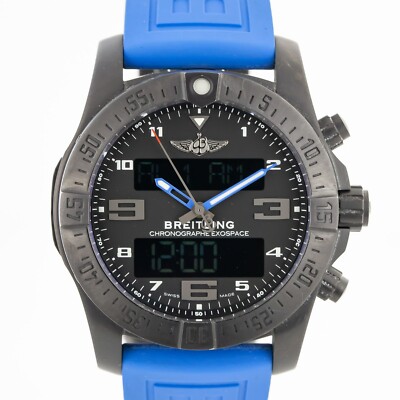 Breitling Exospace B55 Connected, Ref VB5510H2/B1S1, Men s, DLC Coated Titanium