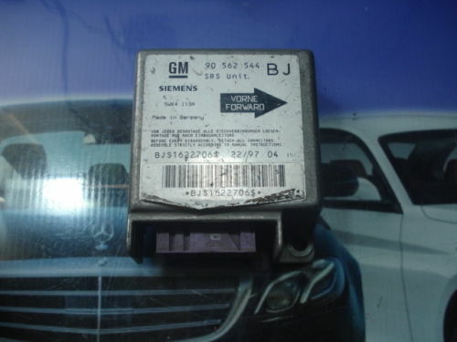 Airbag Steuergerät OPEL ASTRA 90562544BJ 90 562 544 BJ 5WK4113A