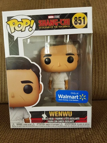 FUNKO POP MARVEL SHANG-CHI &THE LEGEND OF THE 10 RINGS WENWU #851 WALMART EXC