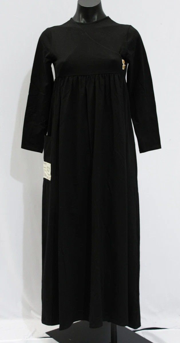 knee length dresses for ladies Azure Flowy Chiffon Front Twist Maxi Dress