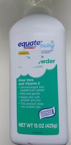 equate baby powder