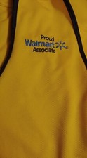 New Walmart Proud Associate Unisex Employee Uniform Yellow Vest Size 2XL