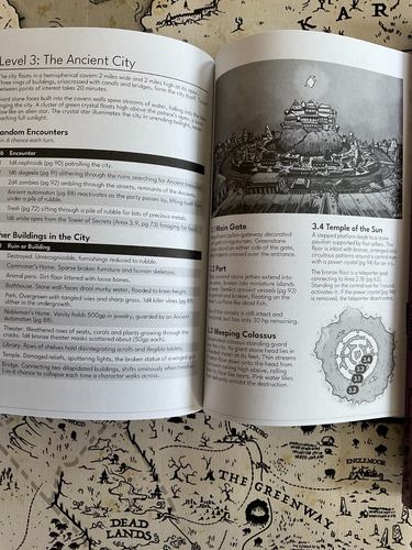 Secret of the Black Crag OSR rpg OSRIC Hardcover Silverarm HC - Bild 4 von 4