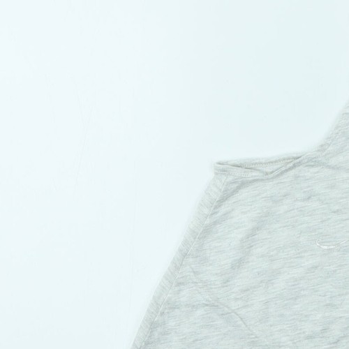 H&M Girls Grey Viscose blend T-Shirt Size 9-10 Years - Picture 6 of 12