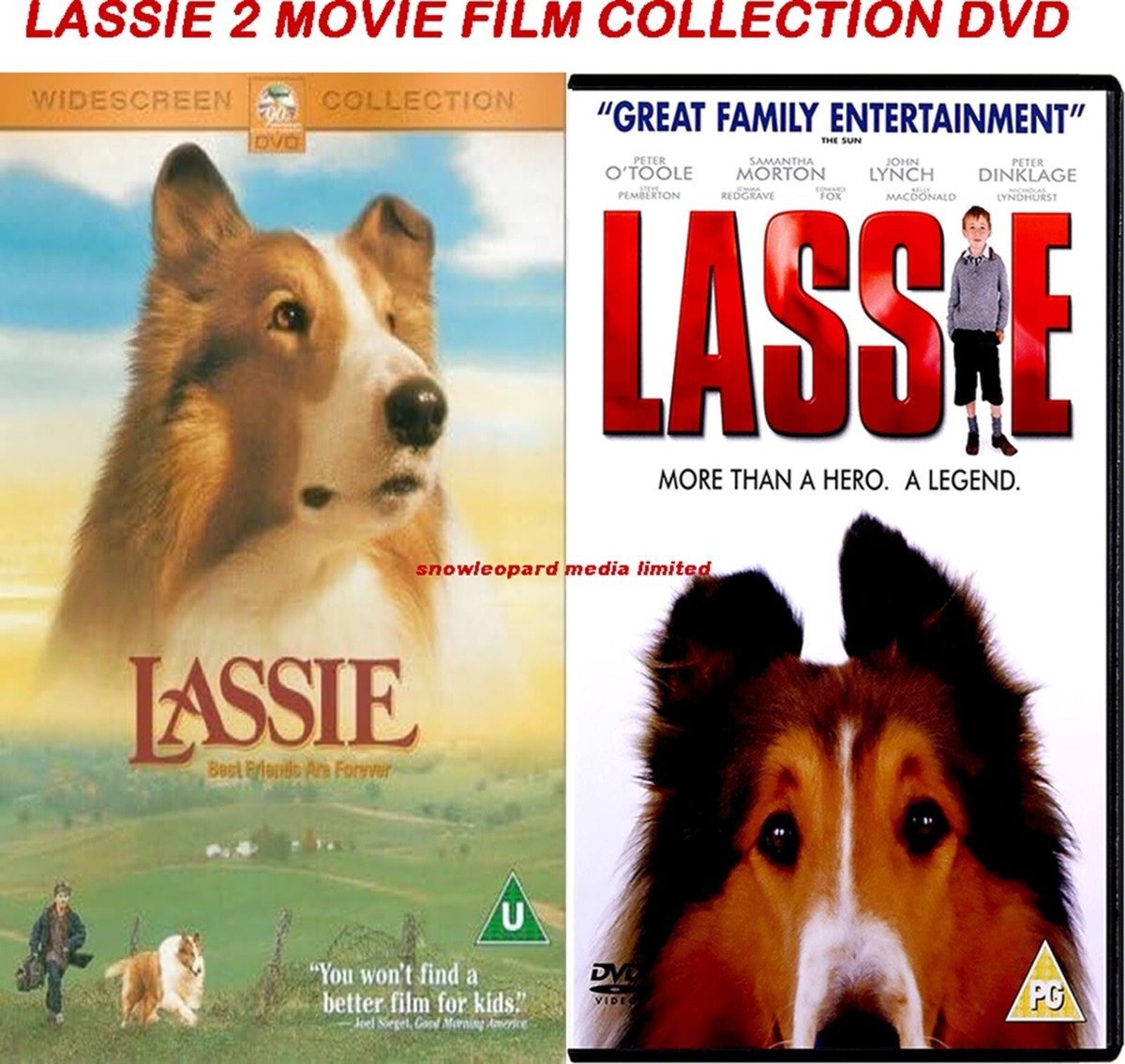 その他 Lassie 2 Pack [DVD] Lassie's Greatest Adventures Collection [New DVD] 2 Pack