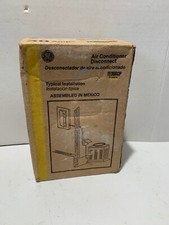 GE TF30RCP 30amp Fusible Air Conditioner Disconnect - Priority Mail Shipping