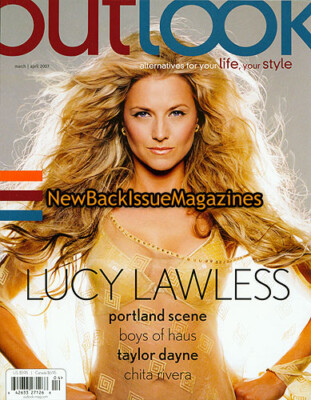 Outlook 4/07,Lucy Lawless,Rex Lee,Xena Princess Warrior,April 2007