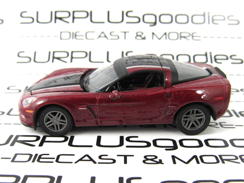 Greenlight 1:64 Scale LOOSE Ruby Red Maroon 2009 CHEVROLET CORVETTE C6 Z06