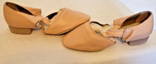 Bloch Elastosplit Grecian Teaching Leather Shoes ES0410L Pink Size 4.5