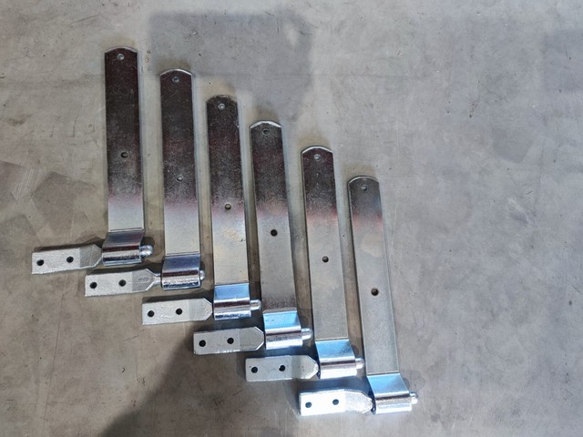 6pcs 275mm Zinc Plated Tray Side Board Hinge (Strap Nylon Bush) Utes Trailers 6pcs 275mm Zinc Plated Tray Side Board Hinge (Strap Nylon Bush) Utes Trailers
