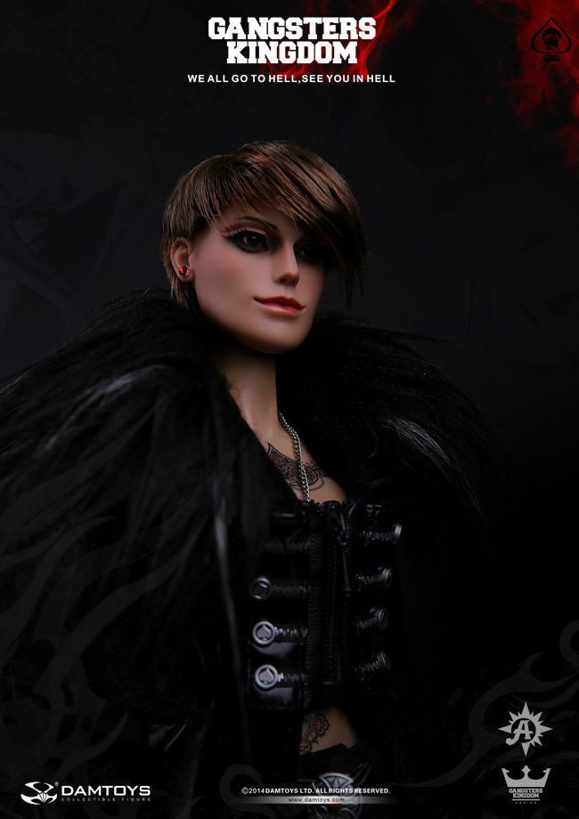 New DAM Toys GK008 The Gangsters Kingdom Female Killer Spade 6 Ada
