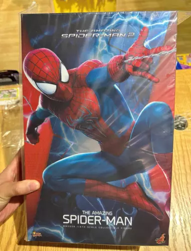 Hot Toys MMS658 The Amazing Spiderman 2 1/6 The Amazing Spiderman En Stock Nuevo - Imagen 2 de 8