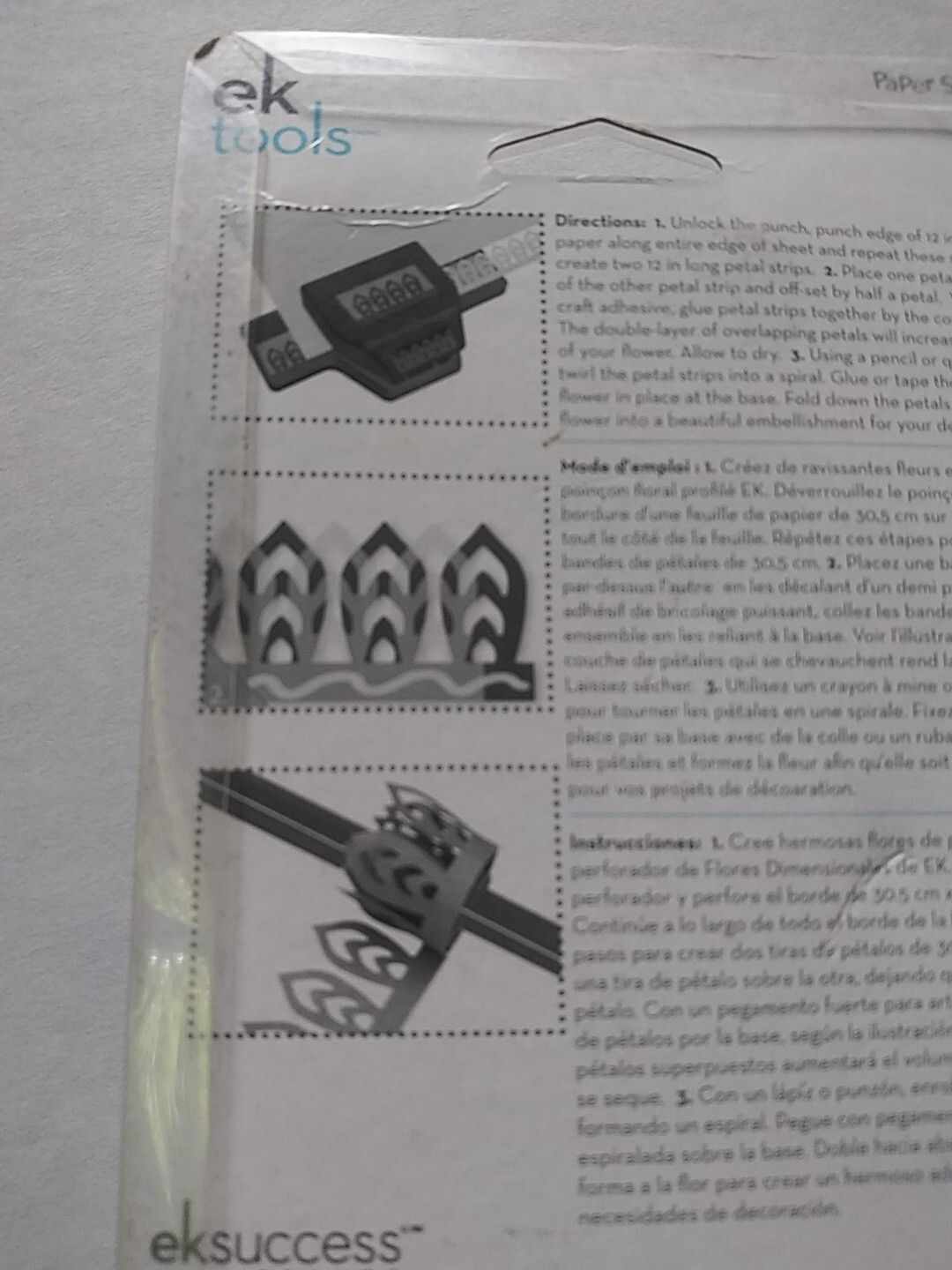 Dahlia EK Success Tools Dimensional Flower Punch 54-51002 Floral