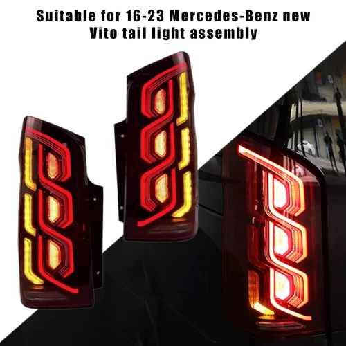 2x LED Dynamisches Rücklicht Bremsleuchten für Mercedes Benz Vito W447 2015-2022 - Bild 1 von 18