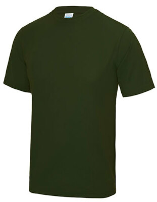 SPORTSHIRT FUNKTIONSSHIRT Kurzarm Rundhals XS S M L XL XXL NEU Just Cool JC001