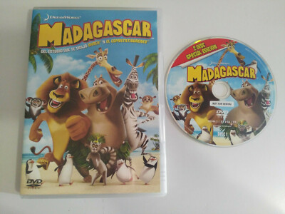Madagascar Dreamworks - DVD + Extras Spanish English Am