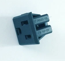 US Power Socket 15A Standard Outlet Plug Power Receptacle AC 125V Black 5 pcs