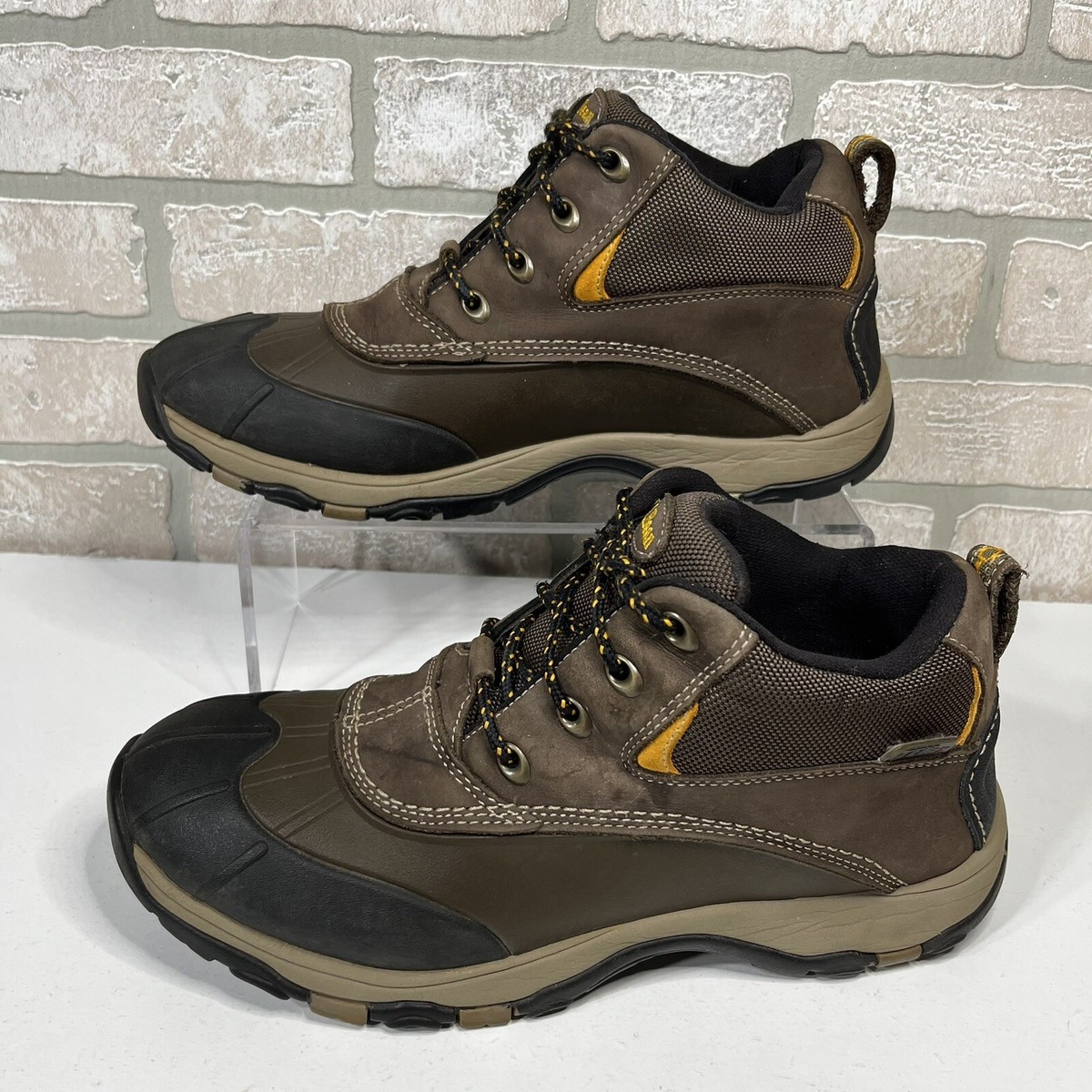 LL Bean Duck Boots Mens Tek 2.5 Ankle Leather Waterproof  display picture 2