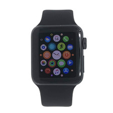 Apple Watch Series 2 42mm Stainless Steel Black Smat Watch - (MP4A2LL/A)  for sale online | eBay
