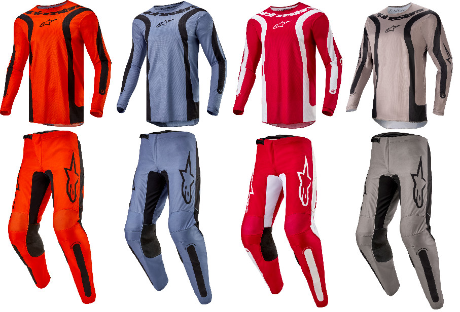 Alpinestar Fluid Lurv Adult Pant & Jersey Riding Gear Combo Dirt Bike Atv