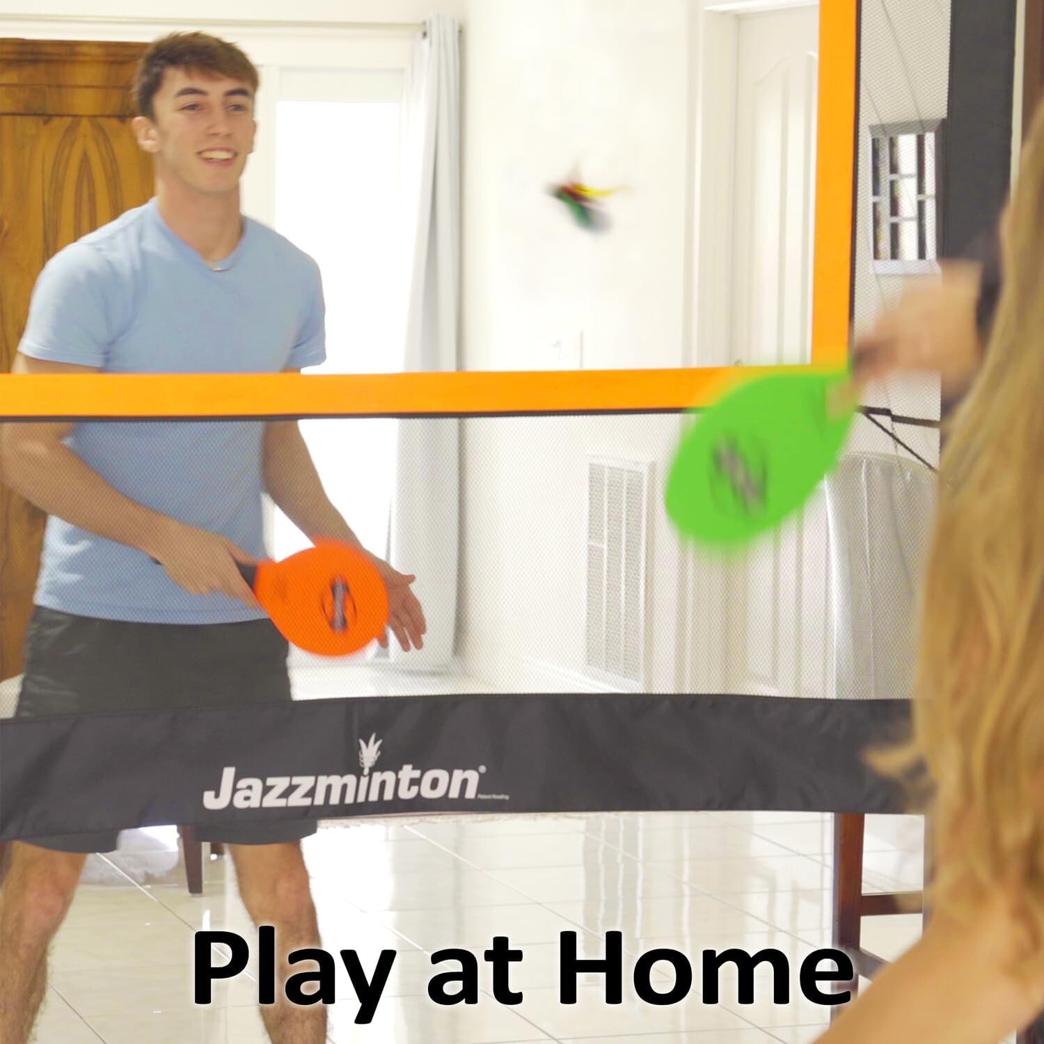 Jazzminton Sport - In & Out, No Boundaries - Similar to Pickleball, Badminton--