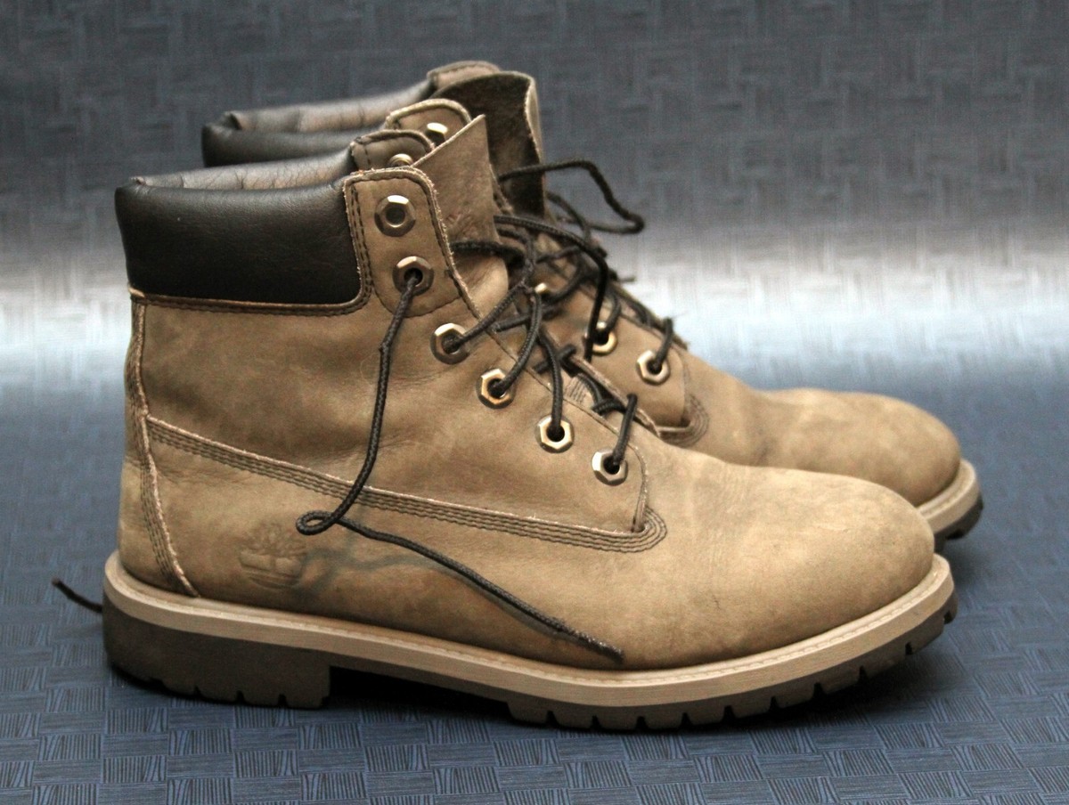 Timberland Gray 6” Boots ~ Size 5.5 | eBay display picture 1