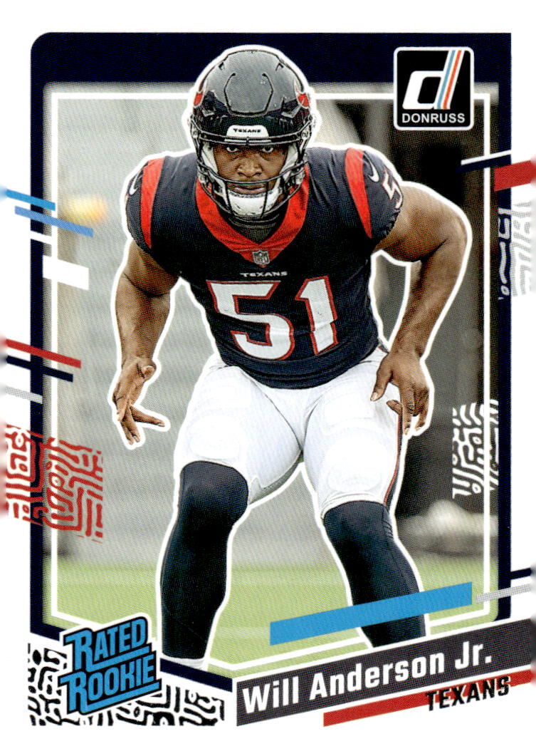 2023 Donruss #342 Will Anderson Jr.