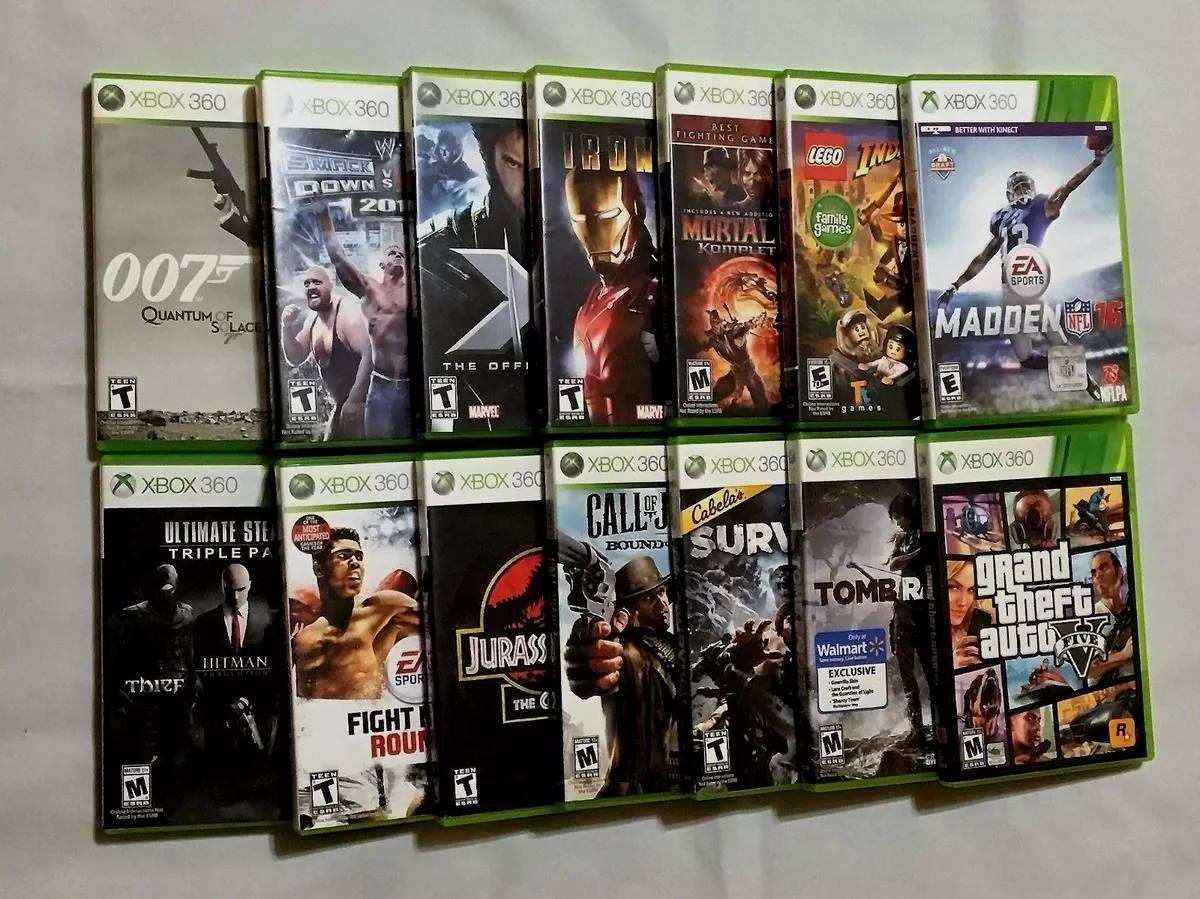 Jogos e Acessórios para XBOX 360 na Big Boy Games