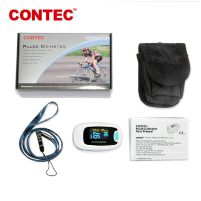 CE  FingerTip Pulse Oximeter OLED Blood Oxygen SPO2 Pulse Heart rate monitor