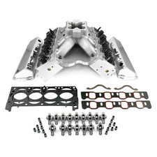Ford 351w 9.5 Deck Fusion Manifold Hyd Ft Cylinder Head Top End Engine Combo Kit Ford 351w 9.5 Deck Fusion Manifold Hyd Ft Cylinder Head Top End Engine Combo Kit