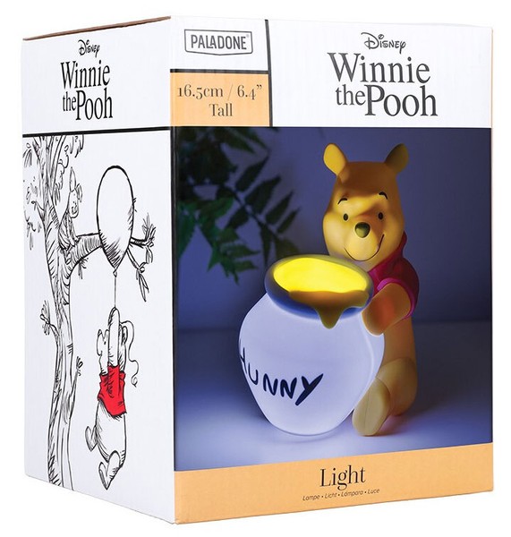 Winnie Tee Pooh Mit Blumentopf Lampe Desktop Light Lamp Paladone Products-image