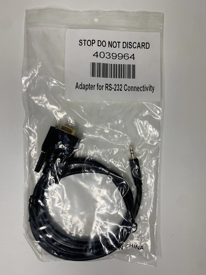 3 Pack 9 Pin RS232 DB9 Female to 3.5mm Male Jack Adapter Serial Data Cable 3” - Image 2 of 3