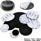 Rubber Solid Discs Self Adhesive Round Pad Disc Sheet Sealing Cushioning 5-150mm
