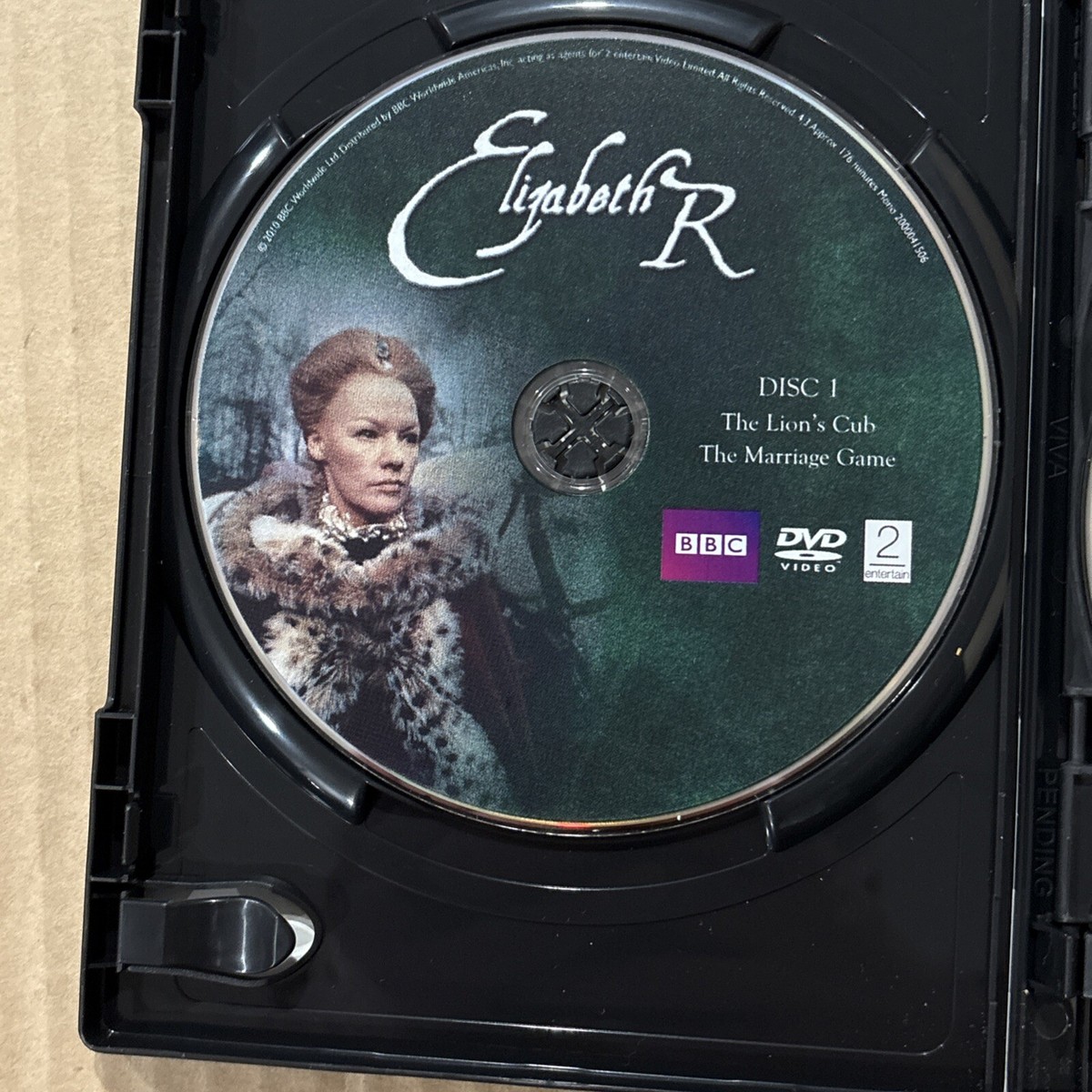 ELIZABETH R Golden Age of England BBC 2001 4-Disc DVD Set Glenda