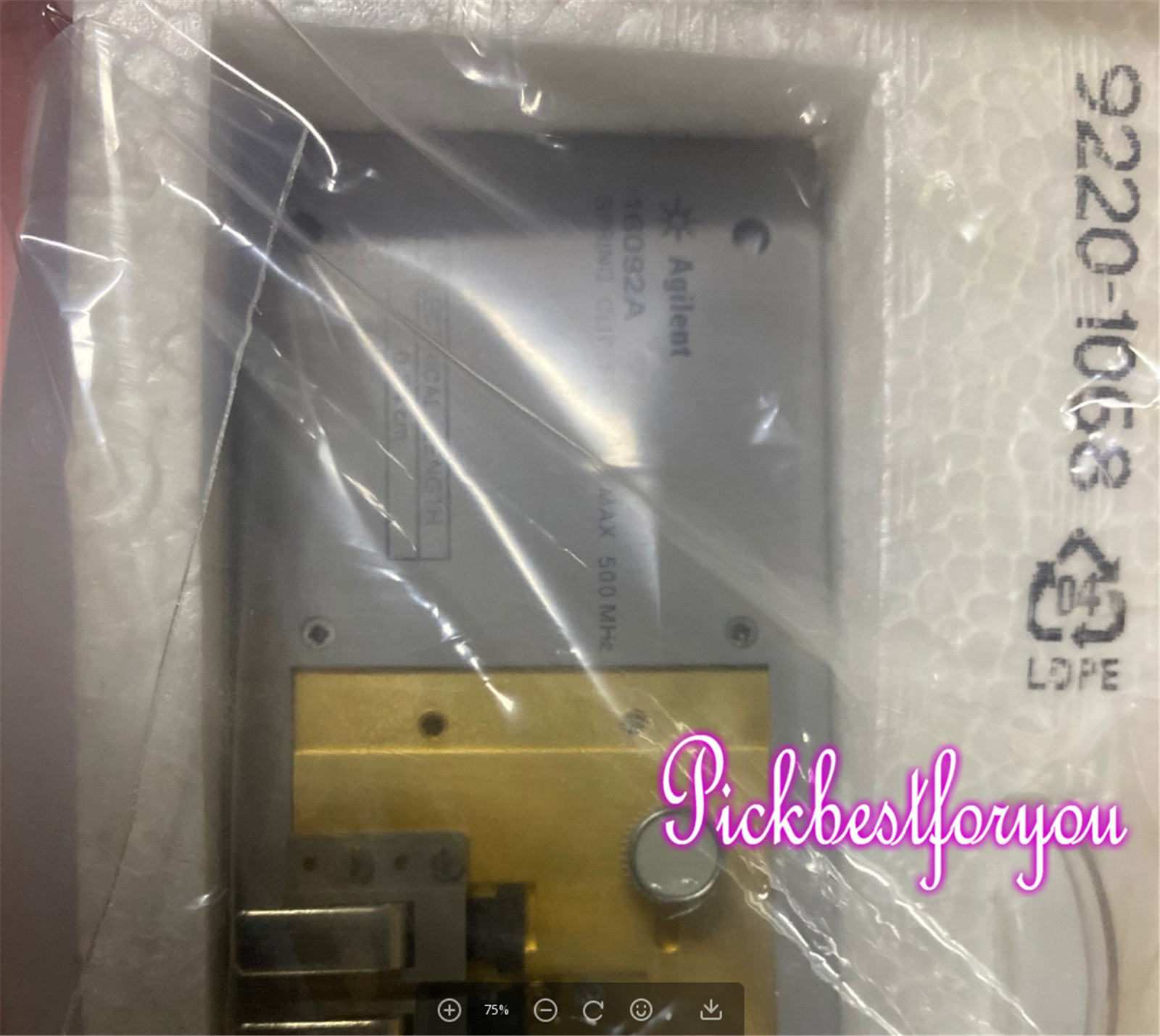 1PC NEW Keysight Agilent 16092A Test Fixture (DHL or Fedex) #H909CC YD