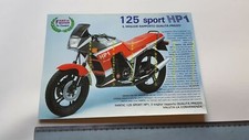 Fantic Motor 125 Sport HP1 1985 depliant moto ITALIANO originale brochure 